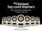 Top Load Washer Vibration Reduction | Extra High Water Level | 4.5 cu.ft.