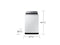 5.0 cu. ft. Top Load Washer with Active WaterJet