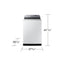 ActiveWave™ Agitator | Super Speed Wash | 5.1 cu.ft.