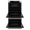 30 In. Professional True Convection Double Wall Oven With Air Fry And Self Clean In Stainless Steel