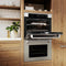 30 In. Professional True Convection Double Wall Oven With Air Fry And Self Clean In Stainless Steel
