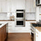 30 In. Professional True Convection Double Wall Oven With Air Fry And Self Clean In Stainless Steel