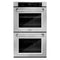 30 In. Professional True Convection Double Wall Oven With Air Fry And Self Clean In Stainless Steel