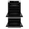 30 In. Professional True Convection Double Wall Oven With Air Fry And Self Clean In Stainless Steel