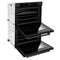 30 In. Professional True Convection Double Wall Oven With Air Fry And Self Clean In Black Stainless Steel