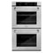 30 In. Professional True Convection Double Wall Oven With Air Fry And Self Clean In Satin Stainless Steel