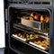 Autograph Edition 30 In. Professional True Convection Double Wall Oven With Air Fry And Self Clean In Satin Stainless Steel With White Matte Doors And Matte Black Handles