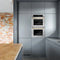 Autograph Edition 30 In. Professional True Convection Double Wall Oven With Air Fry And Self Clean In Stainless Steel With Champagne Bronze Handles