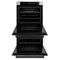 Autograph Edition 30 In. Professional True Convection Double Wall Oven With Air Fry And Self Clean In Stainless Steel With Matte Black Handles