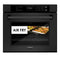 30 In. Professional True Convection Single Wall Oven With Air Fry And Self Clean In Black Stainless Steel