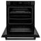 30 In. Professional True Convection Single Wall Oven With Air Fry And Self Clean In Black Stainless Steel