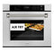Autograph Edition 30 In. Professional True Convection Single Wall Oven With Air Fry And Self Clean In Satin Stainless Steel With Polished Nickel Helix Handle