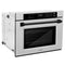 Autograph Edition 30 In. Professional True Convection Single Wall Oven With Air Fry And Self Clean In Satin Stainless Steel With Matte Black Handle
