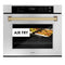 Autograph Edition 30 In. Professional True Convection Single Wall Oven With Air Fry And Self Clean In Stainless Steel With Champagne Bronze Handle