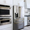 Autograph Edition 30 In. Professional True Convection Single Wall Oven With Air Fry And Self Clean In Stainless Steel With Champagne Bronze Handle