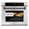 Autograph Edition 30 In. Professional True Convection Single Wall Oven With Air Fry And Self Clean In Stainless Steel With Matte Black Handle