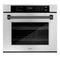 Autograph Edition 30 In. Professional True Convection Single Wall Oven With Air Fry And Self Clean In Stainless Steel With Matte Black Handle