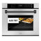 Autograph Edition 30 In. Professional True Convection Single Wall Oven With Air Fry And Self Clean In Stainless Steel With Matte Black Handle