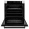 Autograph Edition 30 In. Professional True Convection Single Wall Oven With Air Fry And Self Clean In Stainless Steel With White Matte Door And Matte Black Handle