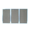 Charcoal odor and grease filters, set of 3