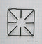 Gas Range Grate - Black