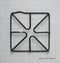 Gas Range Grate - Black