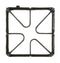 Gas Range Burner Grate - Black