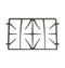 Range Burner Grate Assembly