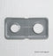 Range Double Drip Pan - Right Side; Gray