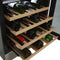 DESIGNER Series Dual-Zone Wine Cooler, 46 Bottle Capacity