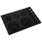 30-inch Electric Ceramic Glass Cooktop with Two Dual Radiant Elements