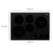 30-inch Electric Ceramic Glass Cooktop with Two Dual Radiant Elements