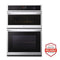 1.7/4.7 Cu. Ft. Smart Combination Wall Oven With Instaview®, True Convection, Air Fry, And Steam Sous Vide