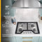 30-inch Gas Cooktop with EZ-2-Lift™ Hinged Cast-Iron Grates