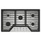 36-inch Gas Cooktop with 5 Burners and EZ-2-Lift™ Hinged Cast-Iron Grates