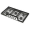 36-inch Gas Cooktop with 5 Burners and EZ-2-Lift™ Hinged Cast-Iron Grates
