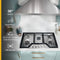 36-inch Gas Cooktop with 5 Burners and EZ-2-Lift™ Hinged Cast-Iron Grates