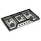 36-inch Gas Cooktop with 5 Burners and EZ-2-Lift™ Hinged Cast-Iron Grates