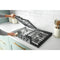 36-inch Gas Cooktop with 5 Burners and EZ-2-Lift™ Hinged Cast-Iron Grates and Griddle