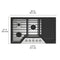 36-inch Gas Cooktop with 5 Burners and EZ-2-Lift™ Hinged Cast-Iron Grates and Griddle