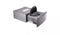 1.0 Cu. Ft. Sidekick™ Pedestal Washer With Direct Drive Motor - Graphite Steel
