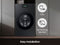 AI Home 7" LCD Display | AI OptiWash™ and Dry | 5.3 cu.ft.
