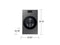 AI Home 7" LCD Display | AI OptiWash™ and Dry | 5.3 cu. ft.