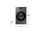 AI Home 7" LCD Display | AI OptiWash™ & Dry | 5.3 cu.ft.