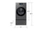 AI Home 7" LCD Display | AI OptiWash™ & Dry | 5.3 cu.ft.