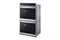 9.4 Cu. Ft. Smart Double Wall Oven With Instaview®, True Convection, Air Fry, And Steam Sous Vide