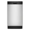 18" Stainless Steel Dishwasher with Half Load Cycle and Triple Spray Arms - 48 dBA