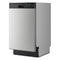 18" Stainless Steel Dishwasher with Half Load Cycle and Triple Spray Arms - 48 dBA