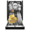 Small-Space Compact Dishwasher with Stainless Steel Tub