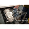 Fingerprint Resistant Quiet Dishwasher with 3rd Rack & Large Capacity